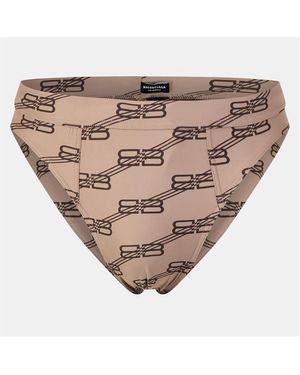 Balenciaga Swimming Trunks - Natural