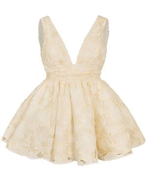 Jarlo Mini Dress - Natural