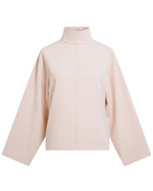 Ted Baker Funnel Neck Sweatshirt - Pink