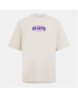 Off-White c/o Virgil Abloh Off Sketch Ss Tee - White