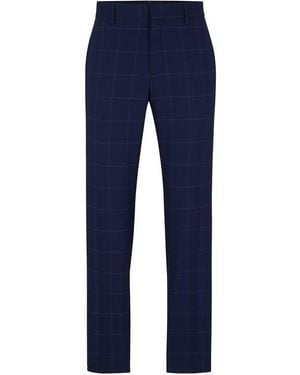 BOSS H Genius Tailored Trousers - Blue
