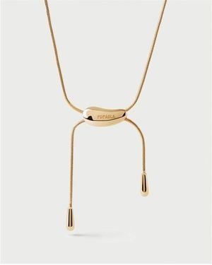 Pdpaola Rodeo Slider Necklace - Metallic