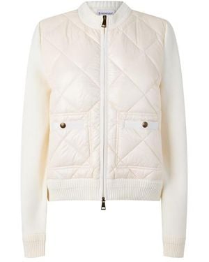 Moncler Quilt Cardi Ld64 - White