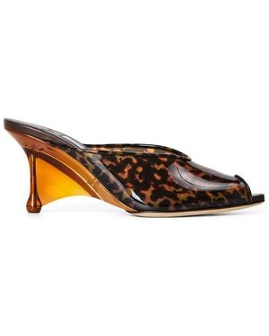 Jimmy Choo Jimmy Glace Mule 80 Ld71 - Brown