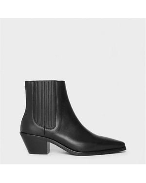 BOSS Niara Heeled Boots - Black