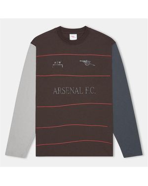 A_COLD_WALL* X Arsenal Fc Gillespie Long Sleeve T-Shirt - Brown