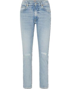 BOSS Good Denim Vest Ld43 - Blue