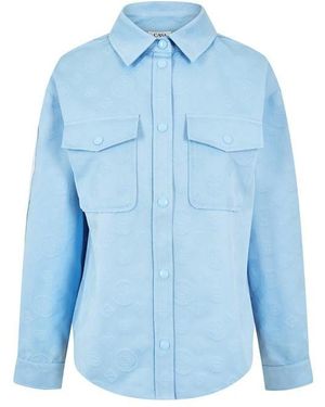 CASABLANCA Monogram Shirt - Blue
