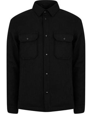 Woolrich Alaskan Wool Overshirt - Black