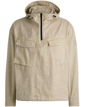 BOSS Lotaco M Overshirt - Natural
