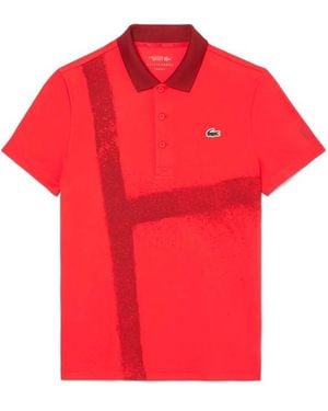 Lacoste Novak Djokovic Polo Shirt - Red