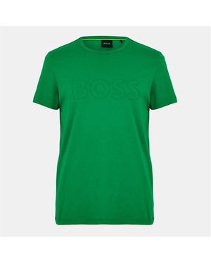 BOSS Teebo Regular Fit T-Shirt - Yellow
