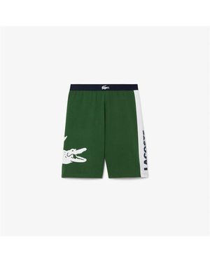 Lacoste Fleece Lounge Shorts - Green