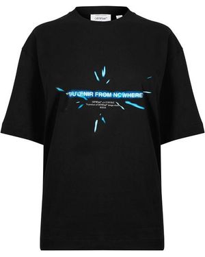 Off-White c/o Virgil Abloh X [Unvrs] Lightspeed Tee - Black
