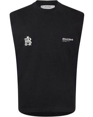 About Blank Tank Vest - Grey