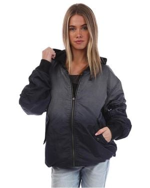 DIESEL J-Common Bomber Jacket - Blue