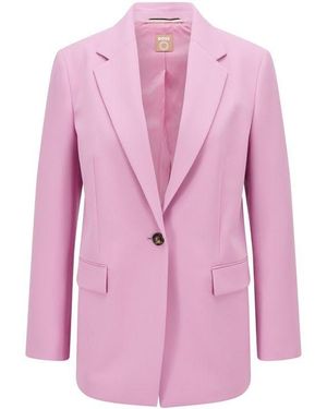 BOSS Jocalua9 Tailored Blazer - Pink