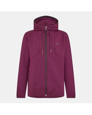 BOSS Saggy 1 Zip Hoodie - Purple