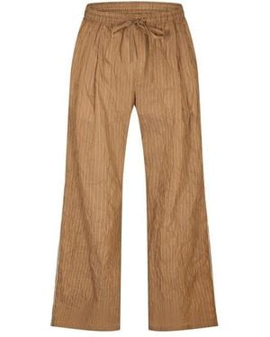 Dolce & Gabbana Wide Leg Trousers - Brown
