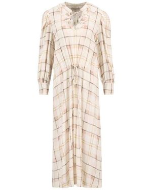 Barbour Asker Midi Dress - Natural