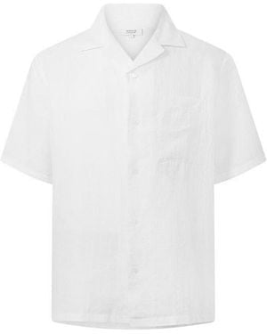 Maison Kitsuné Resort Shirt - White