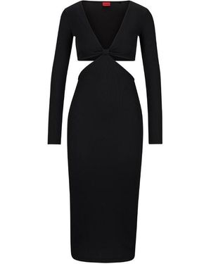 HUGO Nadje Maxi Dress - Black