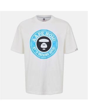 Aape Starbuck Oversized Fit Oversized T-Shirt - Blue