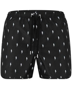 Neil Barrett N Barrett Bolt Short Sn44 - Blue