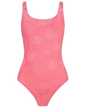Chelsea Peers Scoop Neck Swimsuit - Pink