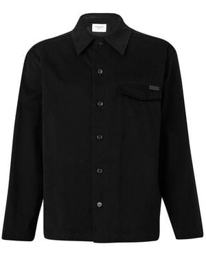 Saint Laurent Saint Moleskin Os Sn64 - Black