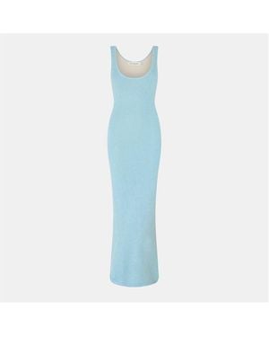 Asta Resort Ana Long Flowing Maxi Dress - Blue