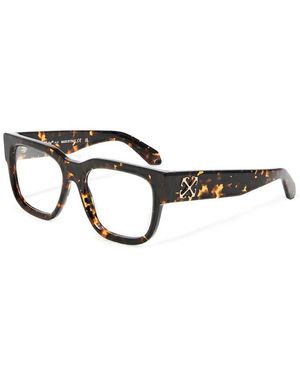 Off-White c/o Virgil Abloh 8C Round Sunglasses - Brown