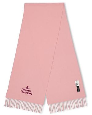 Vivienne Westwood Saturn Orb Scarf - Pink