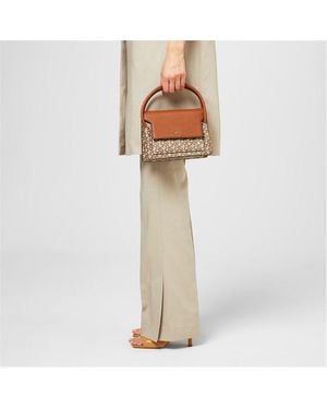 DKNY Millie Satchel Bag - Natural