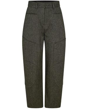 Ganni Suiting Tailored Trousers - Green