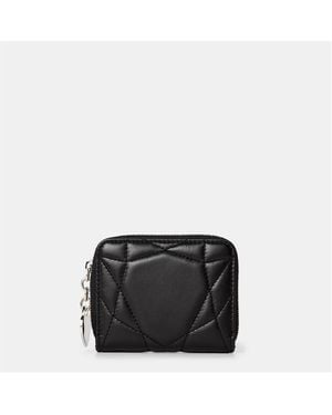 Tiffany & Co. Pad Zipped Coin Purse - Black