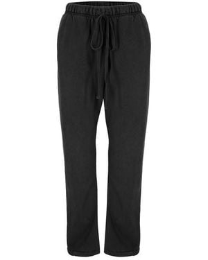 Fear Of God Open Hem Fleece Joggers - Black