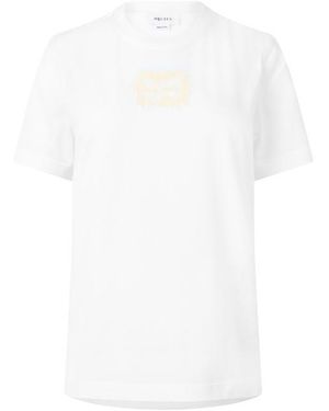 McQueen Alex Lace Lg T-Shirt Ld63 - White
