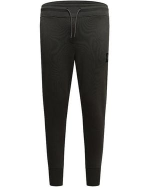 Belstaff Rio Sweatpant Closed Hem Woven Tracksuit Joggers - Black
