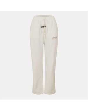 Fear Of God Open Cuff Fleece Relaxed Fit Joggers - White