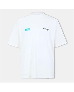 Represent X Oasis Owners Club T-Shirt - White