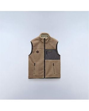 Napapijri Yupik Vest - Brown