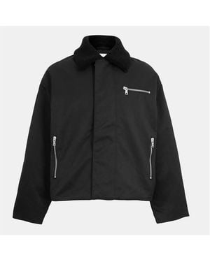 MKI Miyuki-Zoku Box Aviator Jacket - Black