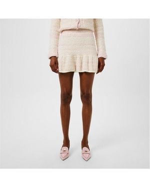 LoveShackFancy Velman Skirt - Natural