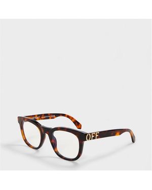 Off-White c/o Virgil Abloh Minimalist Reading Glasses - Brown