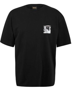 BOSS Te Citylights 10275515 01 - Black
