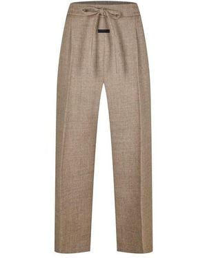 Fear Of God Wide Leg Trousers - Natural