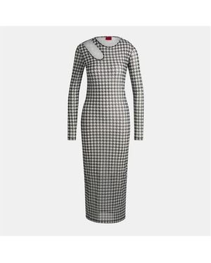 HUGO Nalusia Dress - Brown