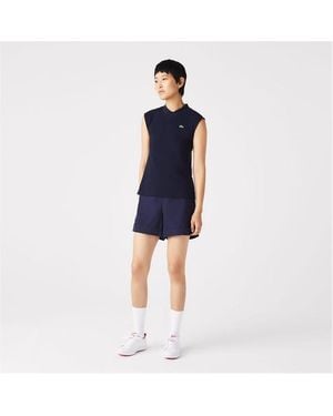 Lacoste Sport Organic Cotton Golf Polo Shirt - Blue