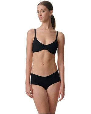 Wolford Cotton Contour Panty - Black